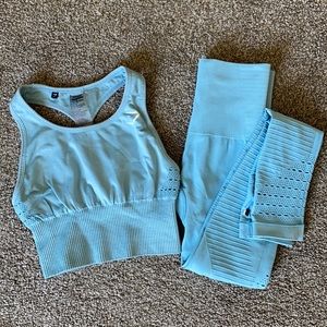 GYMSHARK ENERGY SEAMLESS SET LEGGINGS SPORT BRA XS